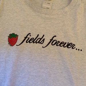 strawberry fields forever tee
